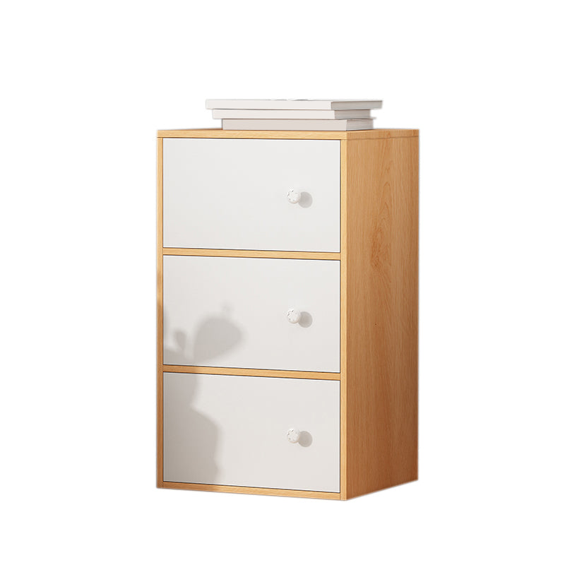 Contemporary Rectangle Accent Cabinet Manufactured Wood Knobs Accent Cabinet