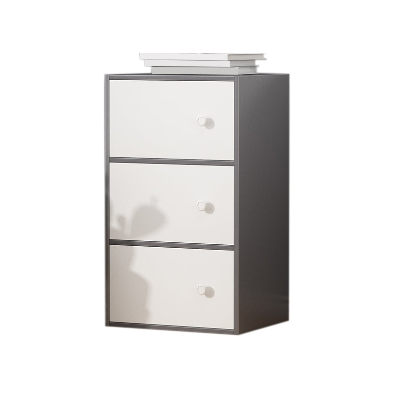 Contemporary Rectangle Accent Cabinet Manufactured Wood Knobs Accent Cabinet