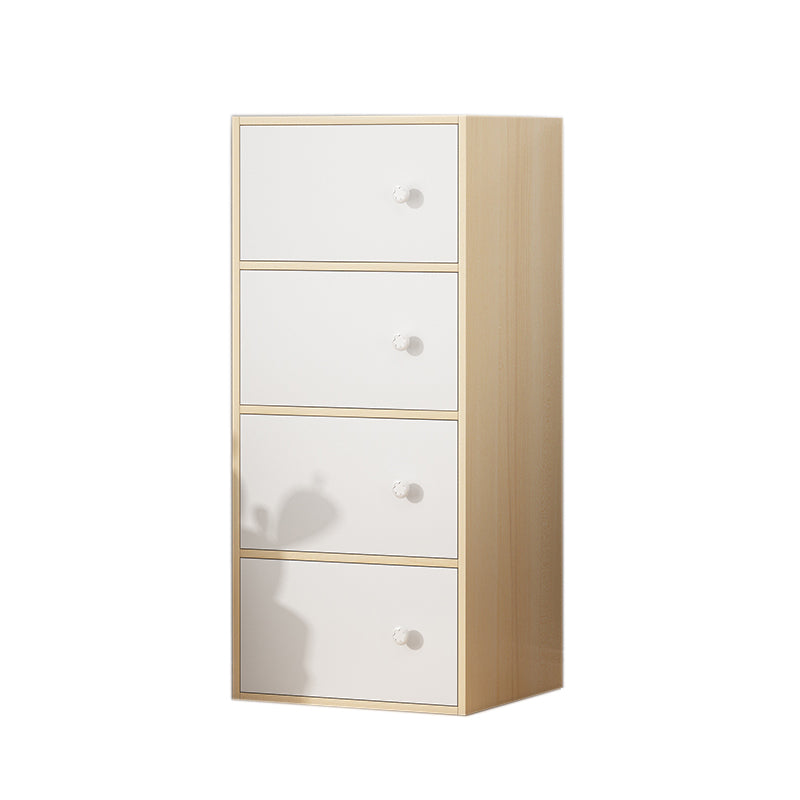 Contemporary Rectangle Accent Cabinet Manufactured Wood Knobs Accent Cabinet