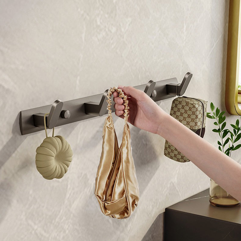 Contemporary Bathroom Accessory As Individual Or As a Set in Grey