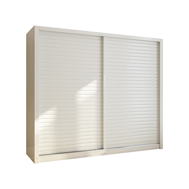 Contemporary Style Wardrobe Armoire Wood Armoire with Sliding Door for Bedroom