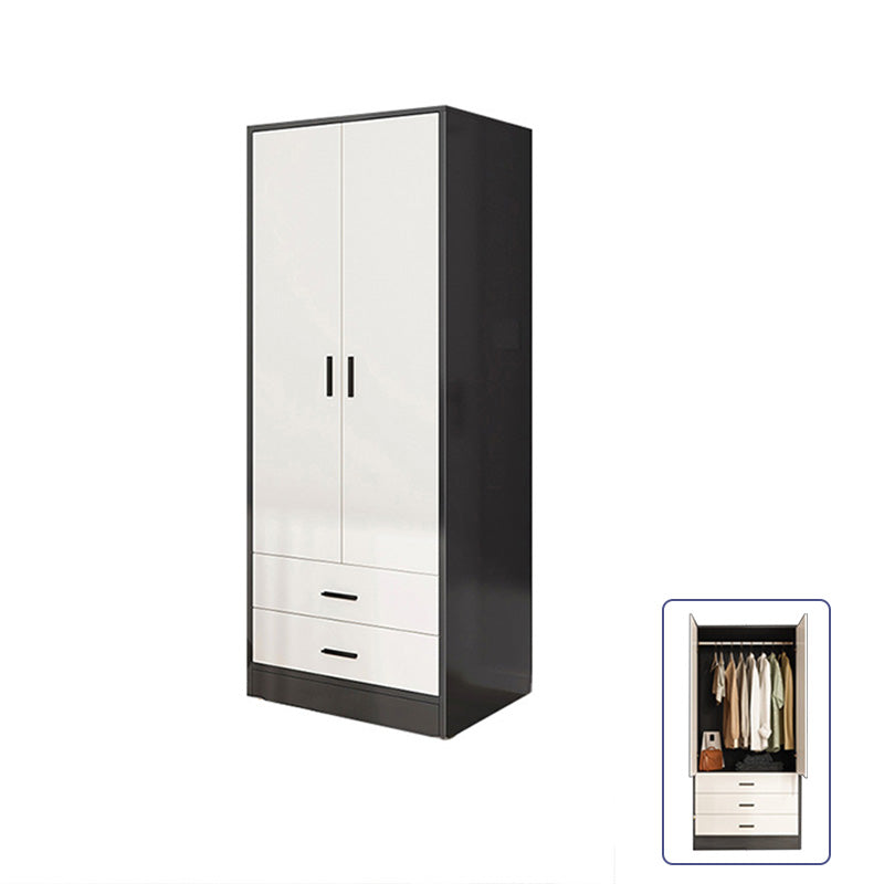 Rectangular Wardrobe Cabinet Modern Simple Wooden Wardrobe Closet