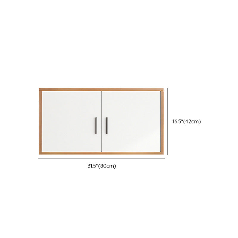 Rectangular Wardrobe Cabinet Modern Simple Wooden Wardrobe Closet