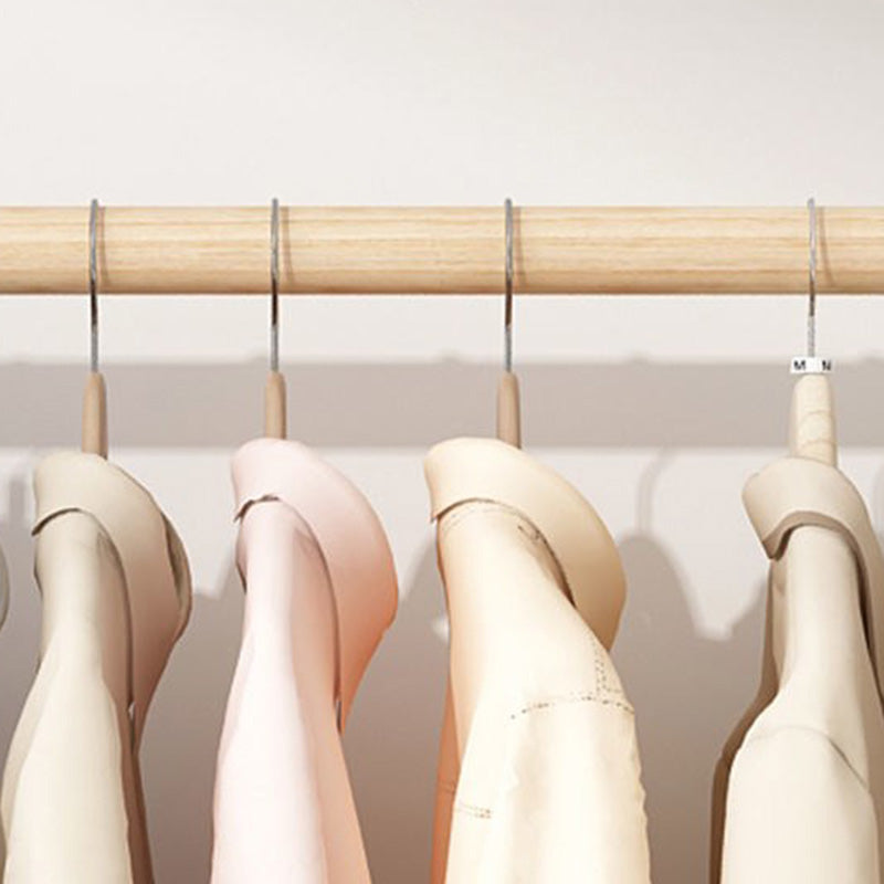 Wooden Open Wardrobe Modern Minimalist Bedroom Wardrobe Armoire