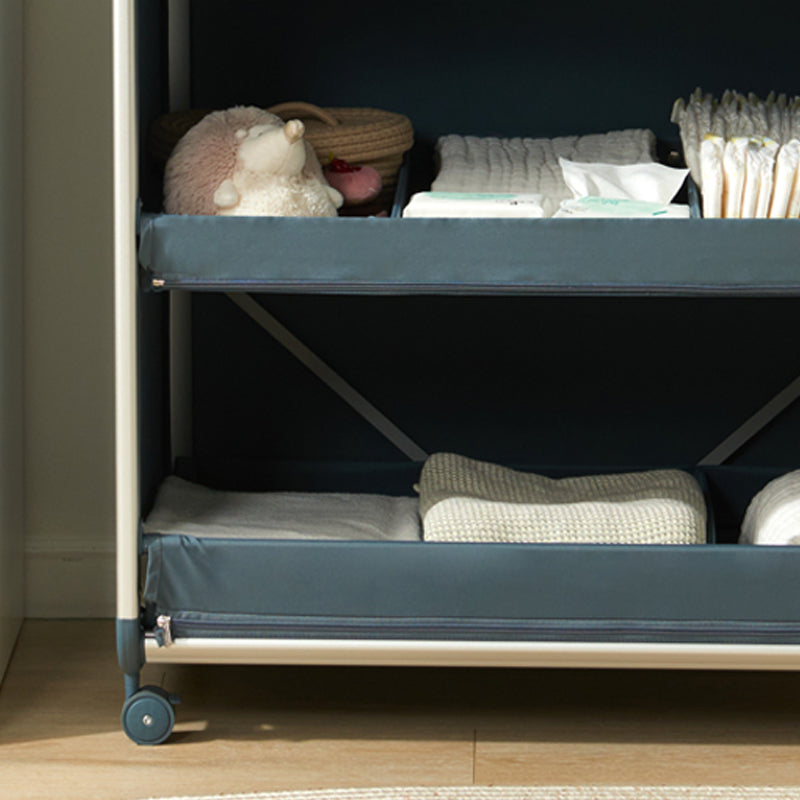 Safety Rails Baby Changing Table Flat Top Changing Table with Storage