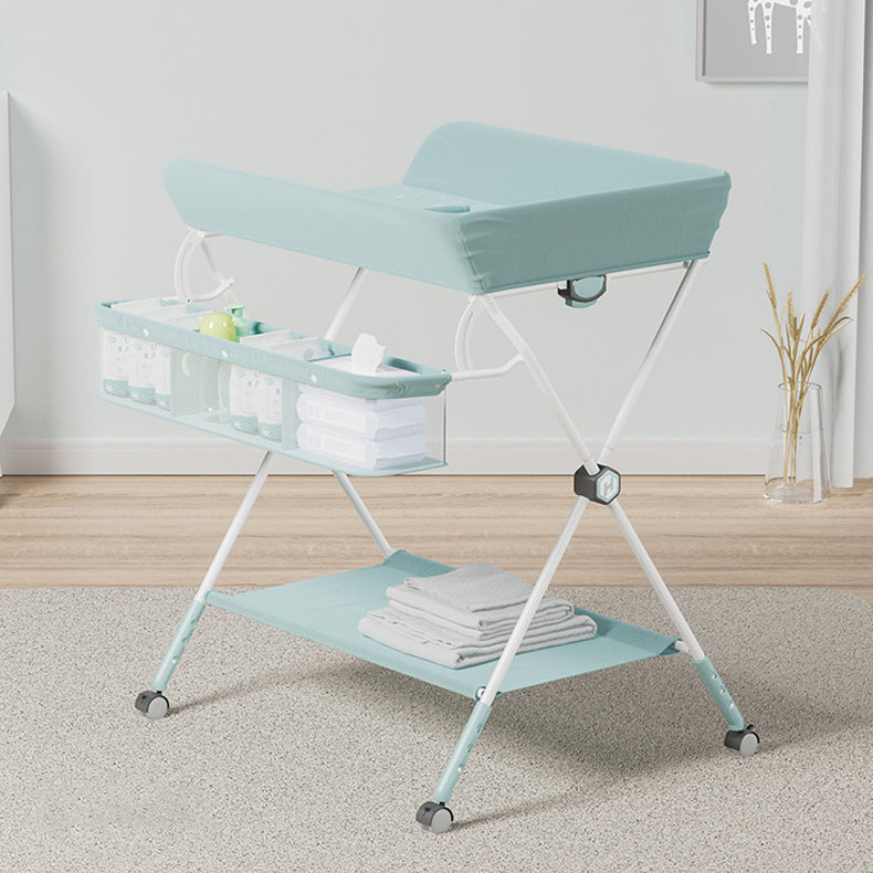 Safety Rails Baby Changing Table Metal Changing Table Portable