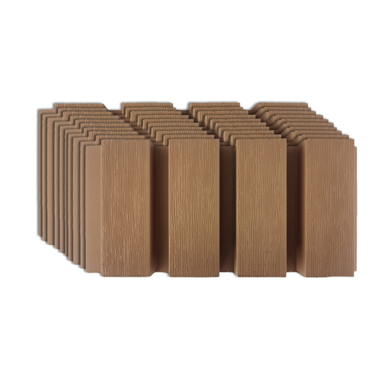 Traditional Tin Backsplash Paneling Smooth Wall Ceiling Wood Board Set of 10