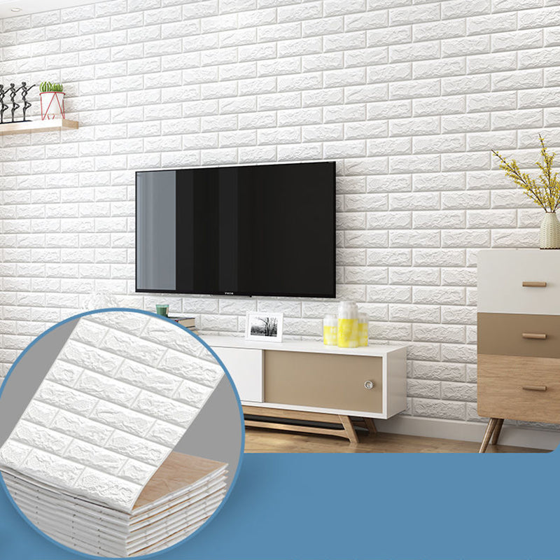 Modern Peel & Stick Subway Tile Water Resistant Wall Tile for Bedroom Living Room