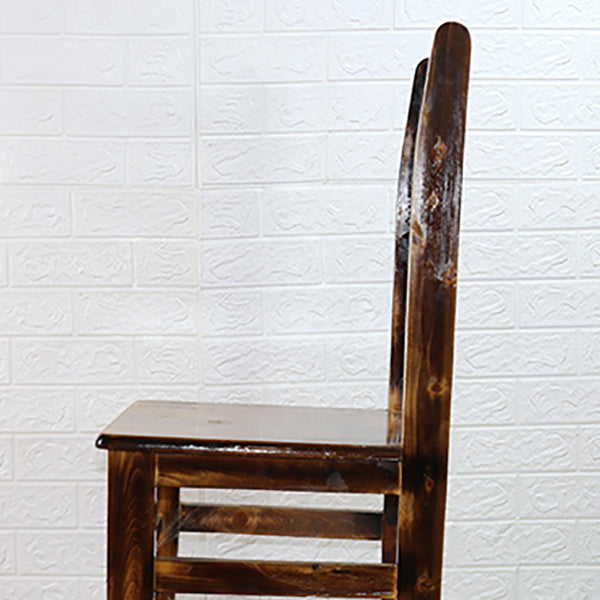Ladder Back Side Chair Solid Wood Dining Chair for Dining Room