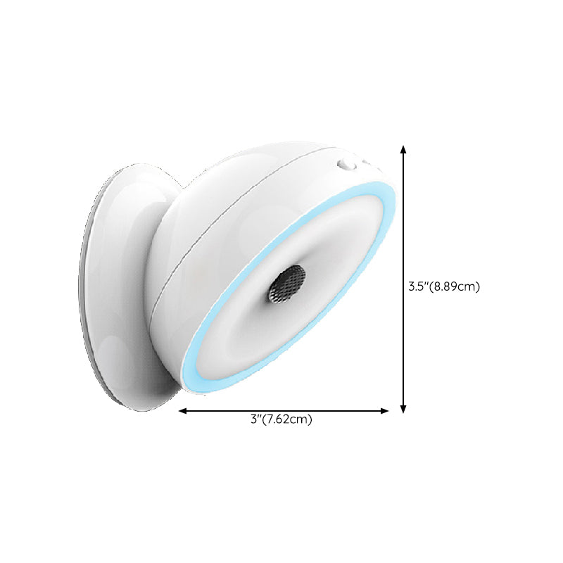 1 Light Plastic Wall Mounted Lamp Contemporary Metal Wall Lighting Idea