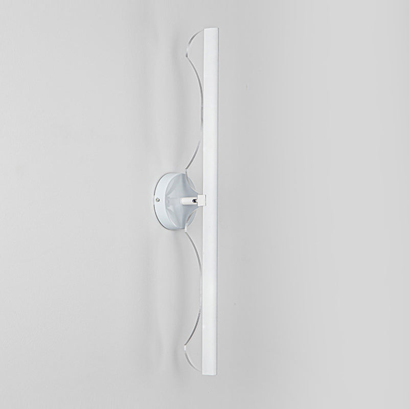 1 Light Linear Wall Mounted Lamp Contemporary Metal Wall Lighting Ideas