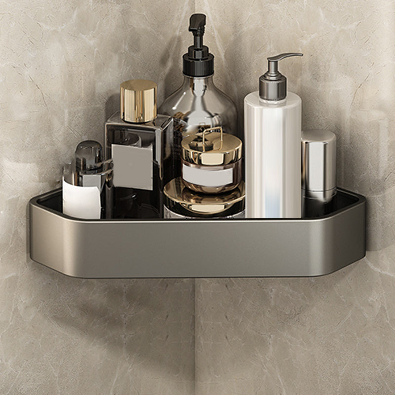 Adhesive Mount Metal Bathroom Accessory As Individual Or As a Set with Bath Shelf