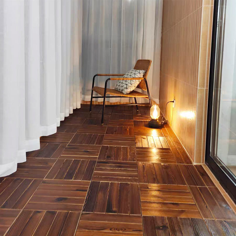 Outdoors Spruce Laminate Flooring Slip Resistant Laminate Plank Flooring