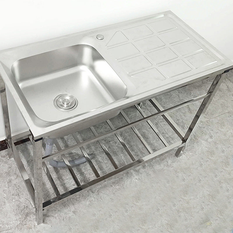 Kitchen Sink Stainless Steel Drop-In Rectangle All-in-one Kitchen Sink