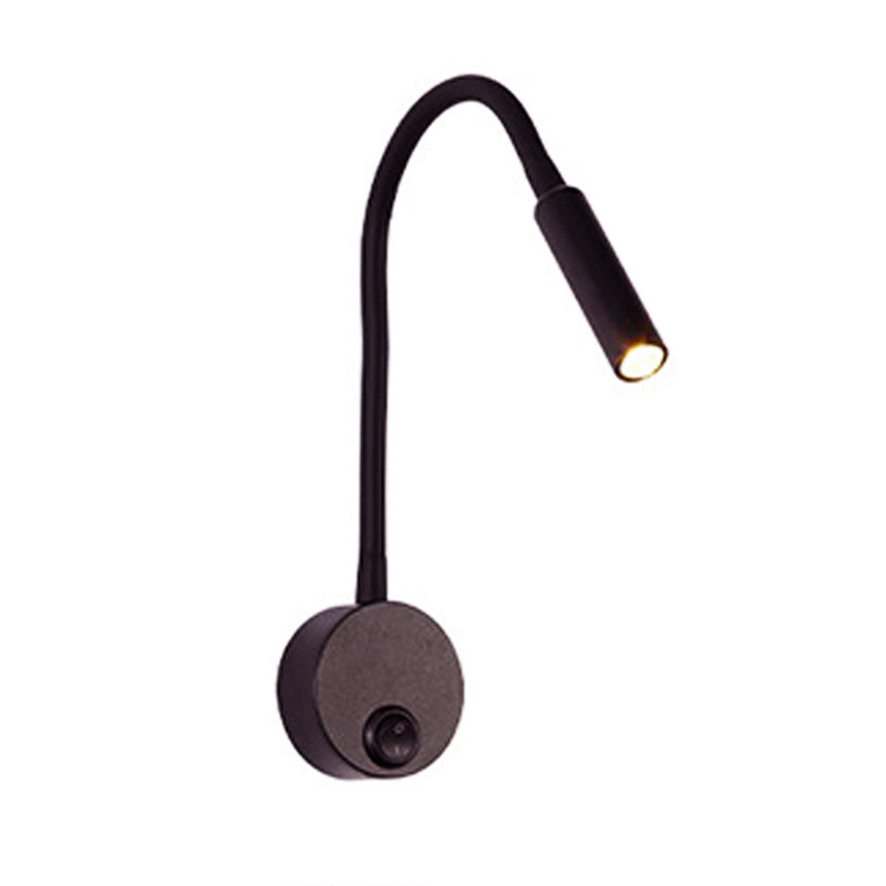 Metal Armed Wall Light Sconce Simplicity 1 Light Wall Mounted Lamp