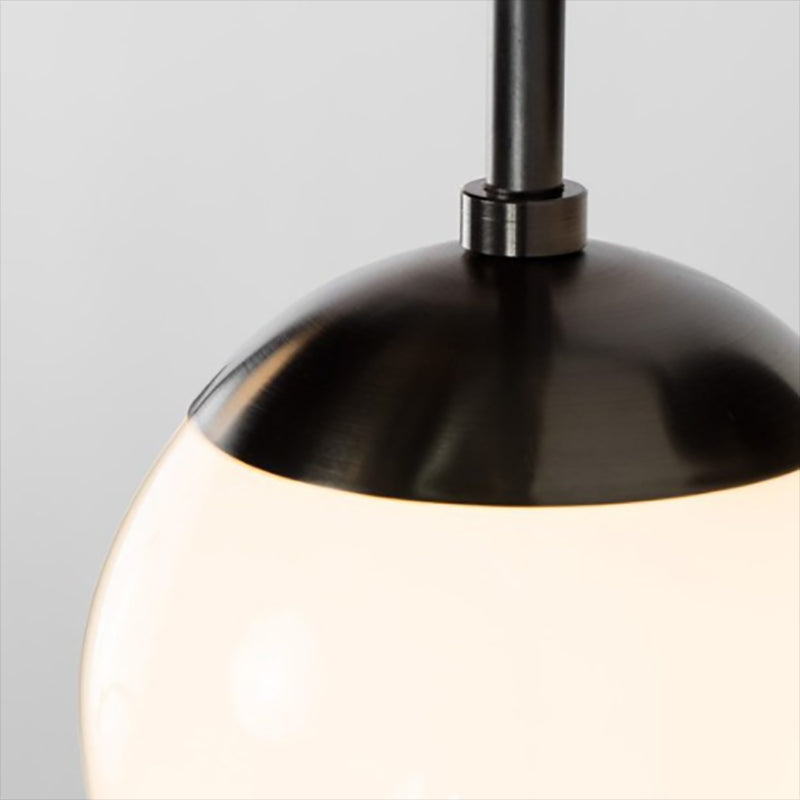 Ball Shape Glass Vanity Lamp Modern Style 1 Light Vanity Light Fixture