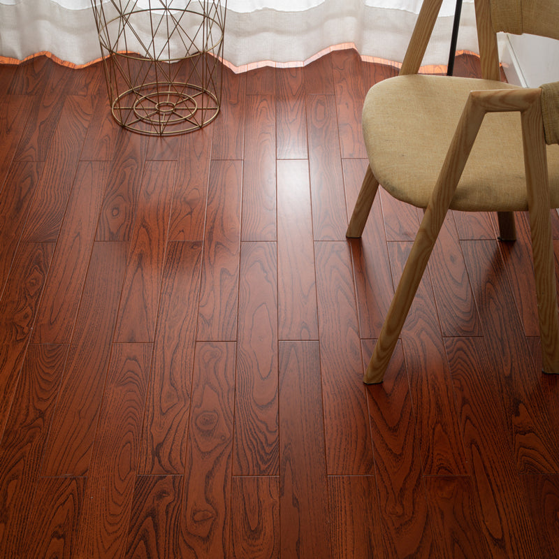 Waterproof Flooring Planks Solid Wood Click-Locking Hardwood Flooring