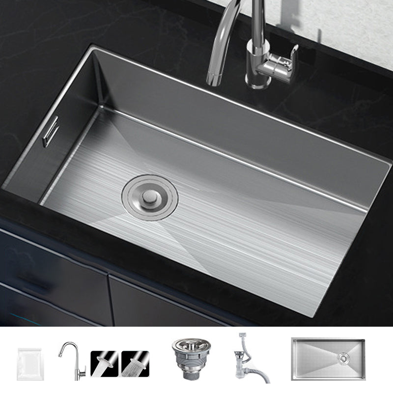 Soundproof Undermount Kitchen Sink Diversion Design Kitchen Sink with Faucet