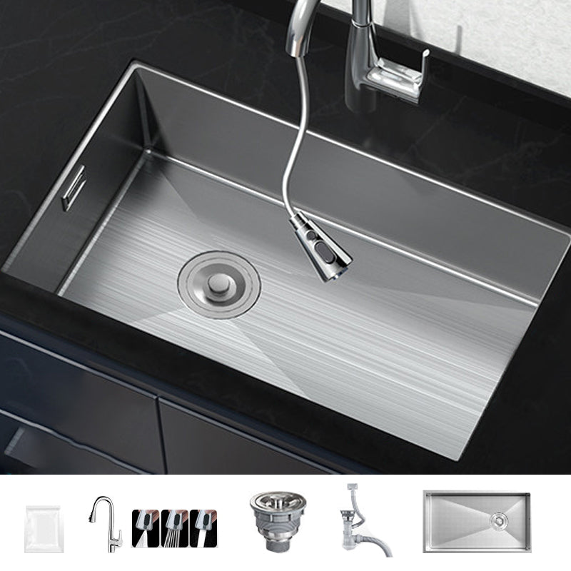 Soundproof Undermount Kitchen Sink Diversion Design Kitchen Sink with Faucet