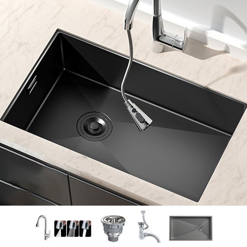 Soundproof Undermount Kitchen Sink Diversion Design Kitchen Sink with Faucet