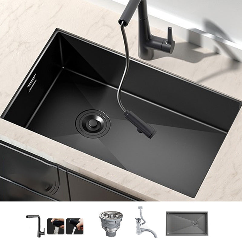 Soundproof Undermount Kitchen Sink Diversion Design Kitchen Sink with Faucet