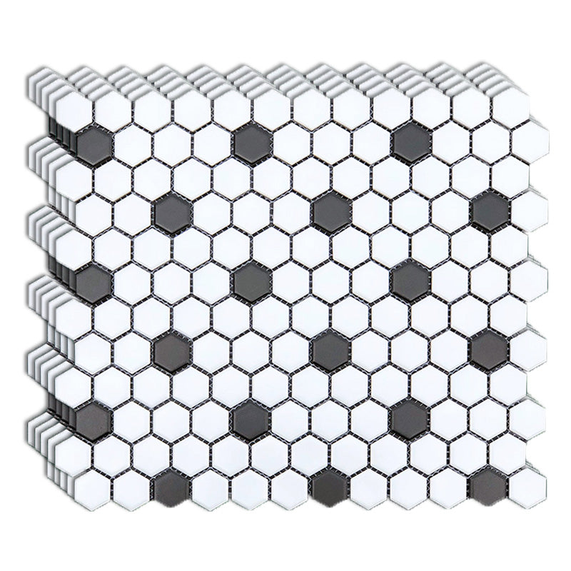 Wall and Floor Tile Straight Edge Geometric Pattern Wall and Floor Tile