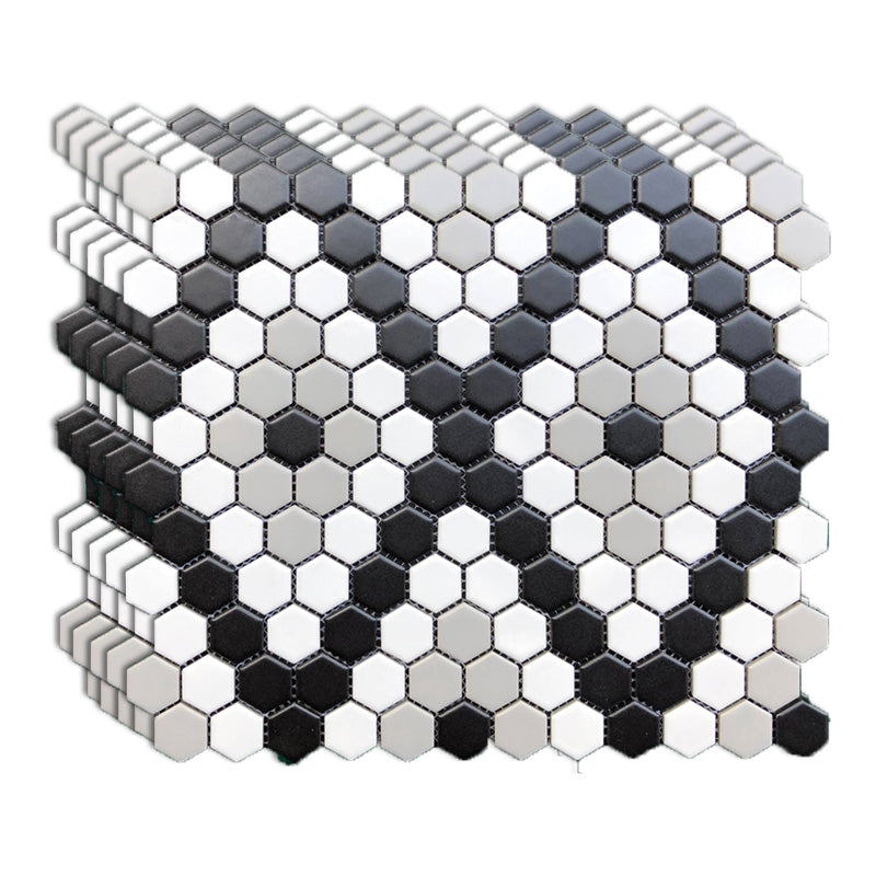 Wall and Floor Tile Straight Edge Geometric Pattern Wall and Floor Tile