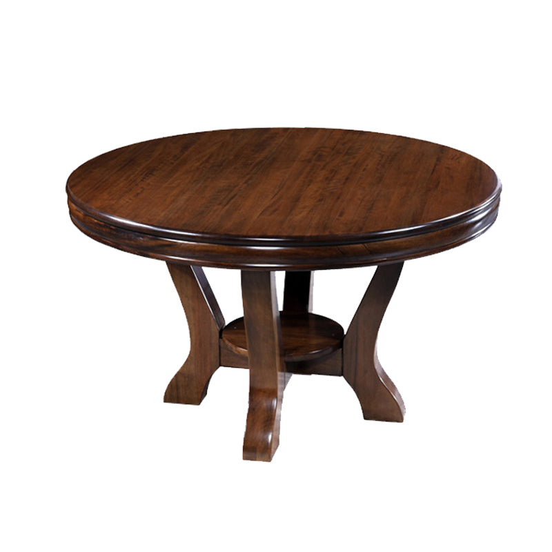 Solid Wood Dining Room Table Traditional Pedestal Dining Table