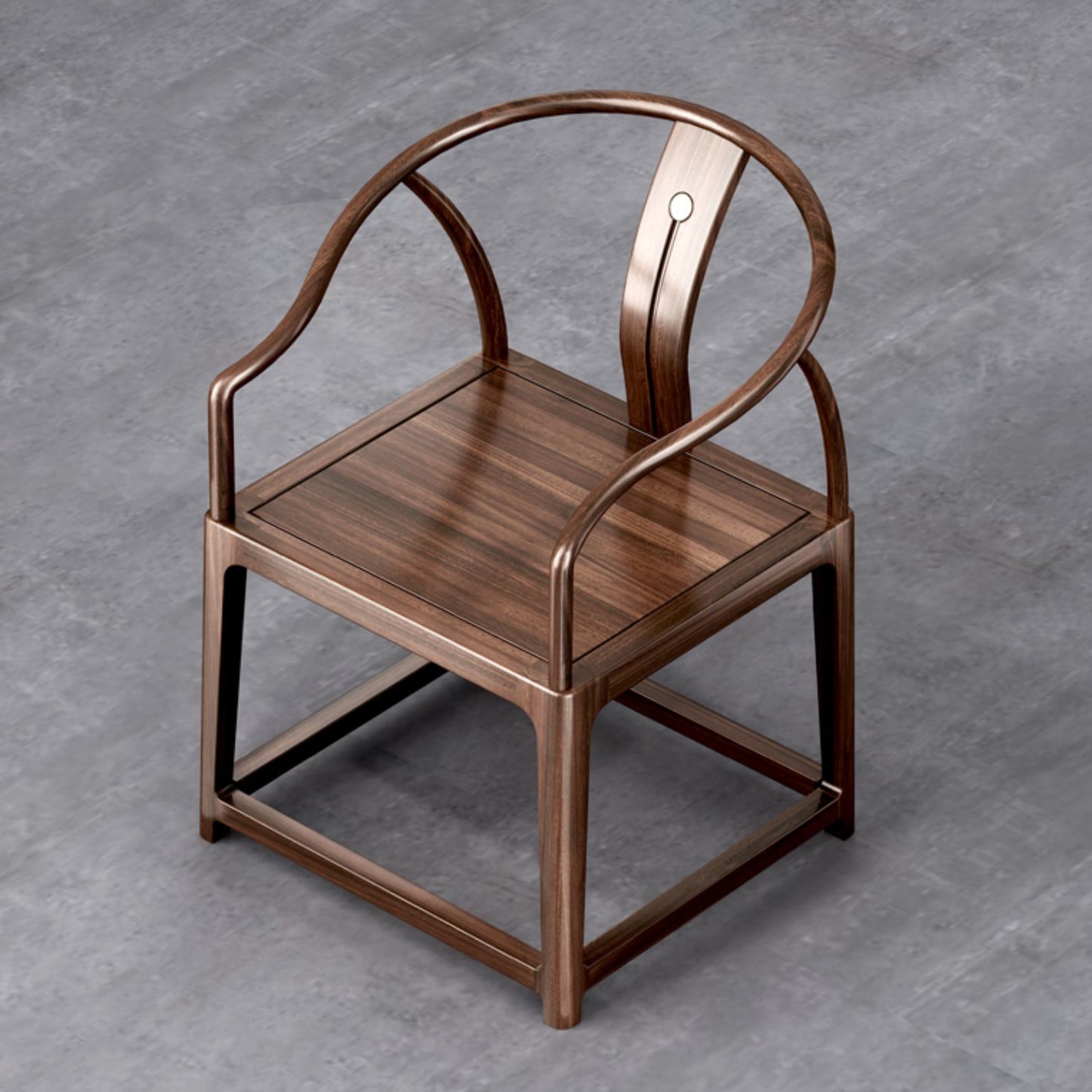 Traditional Style Dining Arm Chair Solid Wood Arm Chair for Home