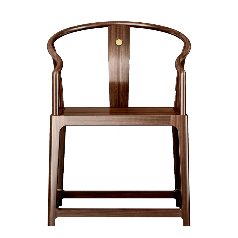 Traditional Style Dining Arm Chair Solid Wood Arm Chair for Home