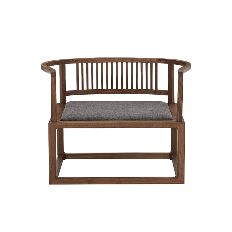 Traditional Style Dining Chair Solid Wood Arm Chair for Home