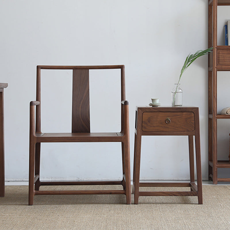 Traditional Dining Chairs Solid Wood Dining Chair with Cushion