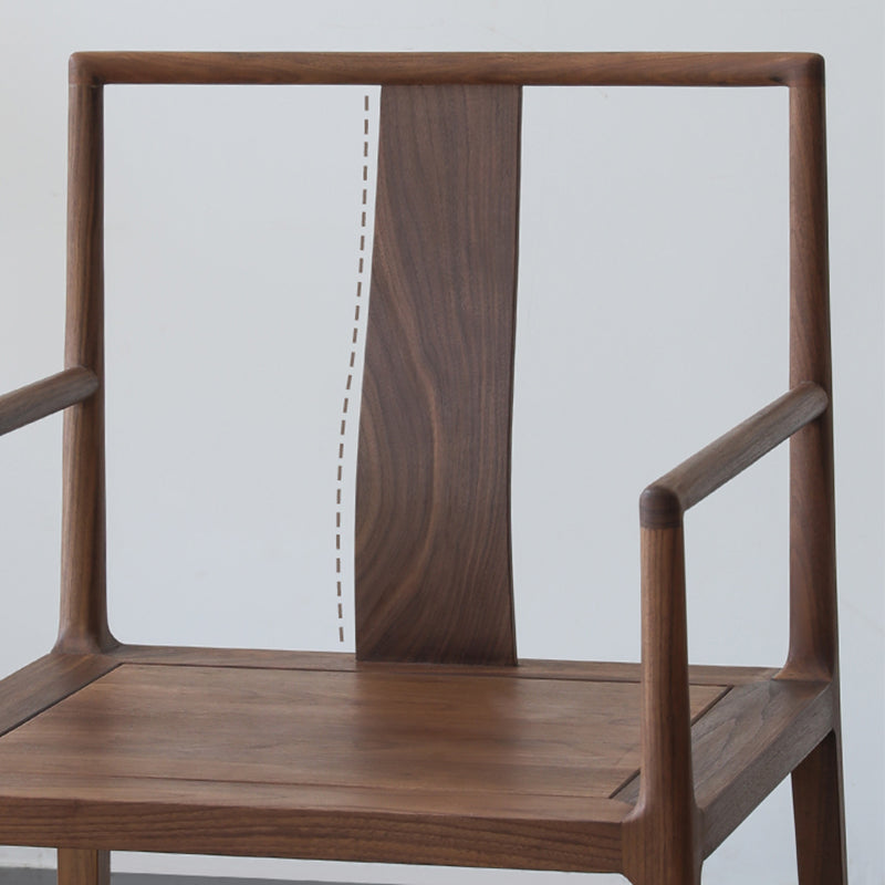 Traditional Dining Chairs Solid Wood Dining Chair with Cushion