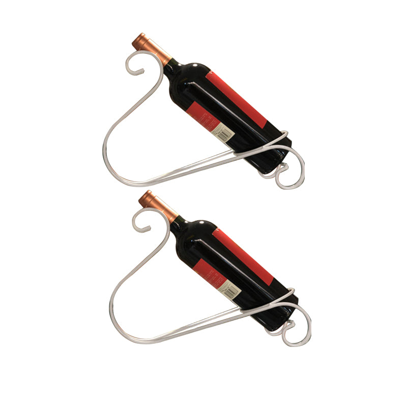 Modern Tabletop Wine Bottle Rack Metal Wine Bottle Rack for Home