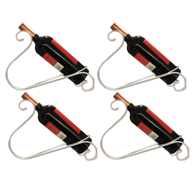 Modern Tabletop Wine Bottle Rack Metal Wine Bottle Rack for Home