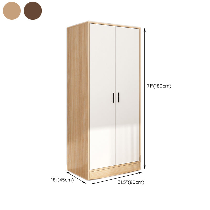 Wood Hanging Clothes Rack 1-door and 2-door Hanging Clothes Rack