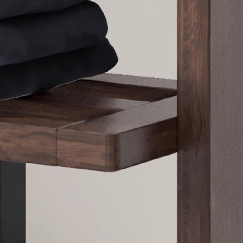 Modern Style Wardrobe Home Wooden Wardrobe Armoire with Mirror