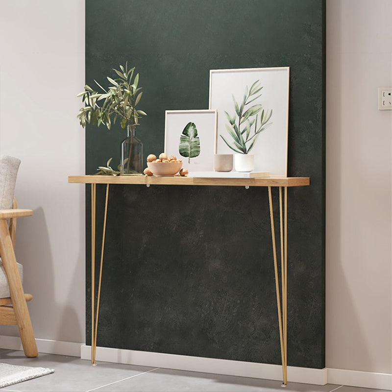 Rectangle Shape Contemporary Console Table Natural Console Sofa Table