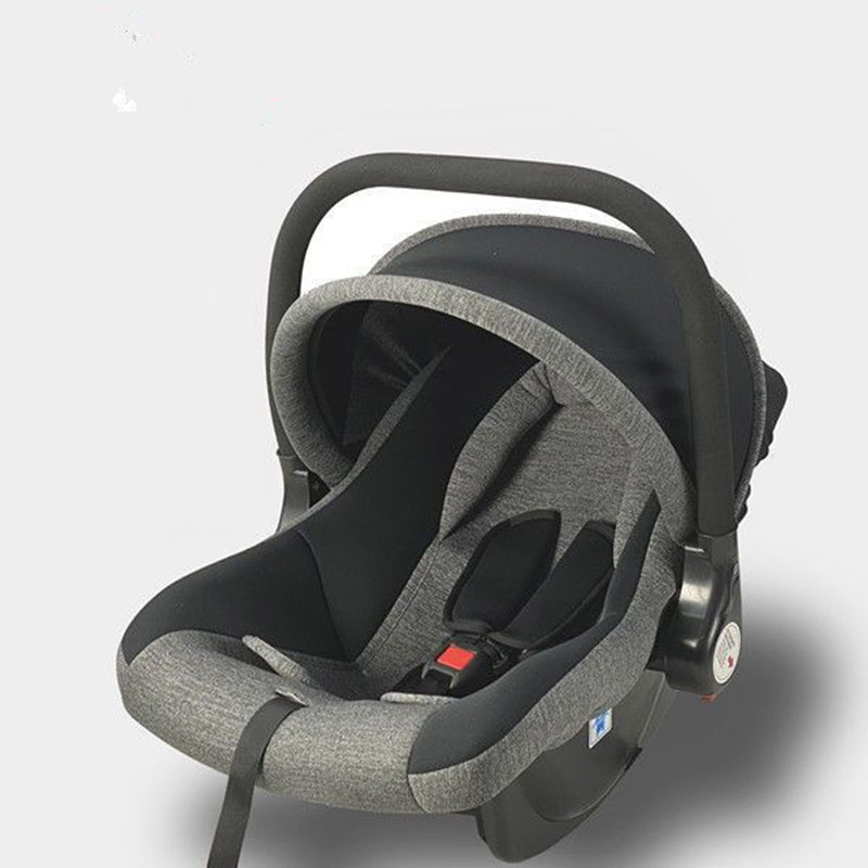 Portable Crib Cradle Metal Moses Basket with Bedding for Baby