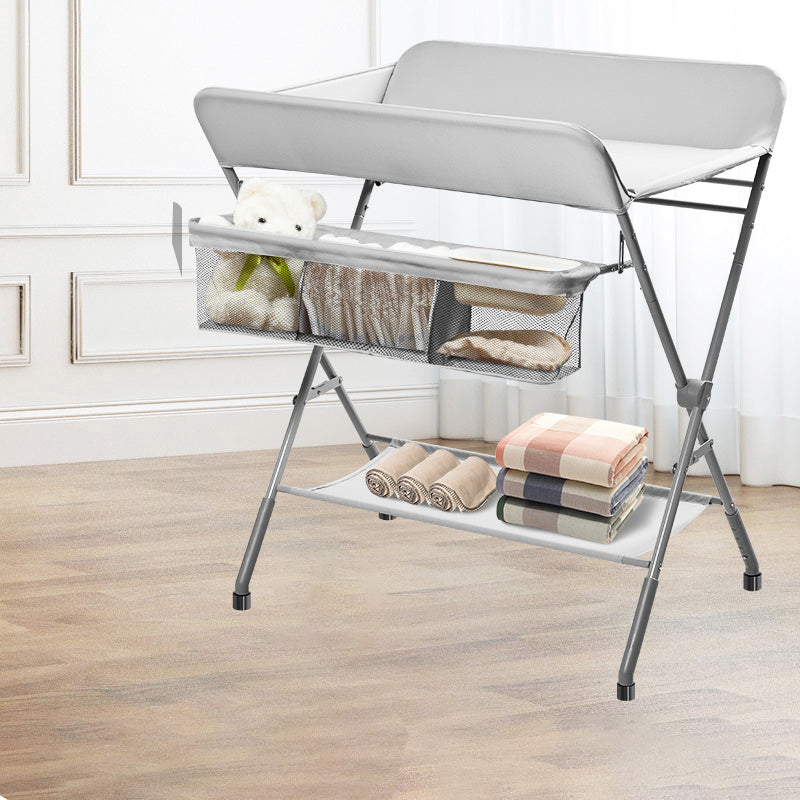 Basket Baby Changing Table Gray Baby Changing Table Flat Top