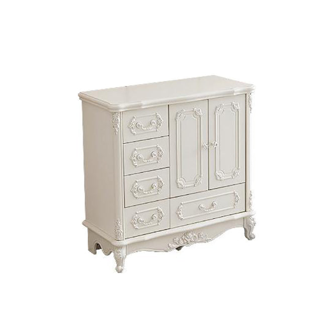 Modern Storage Chest Dresser Wooden Storage Chest with Doors