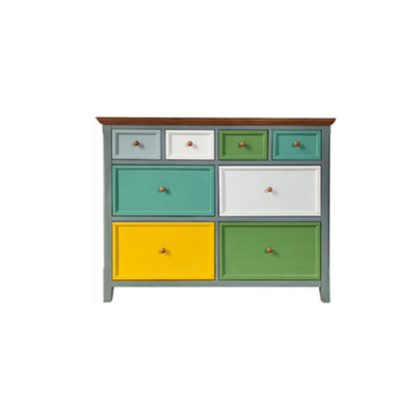 Wooden Storage Chest Dresser Modern Storage Chest with Drawers