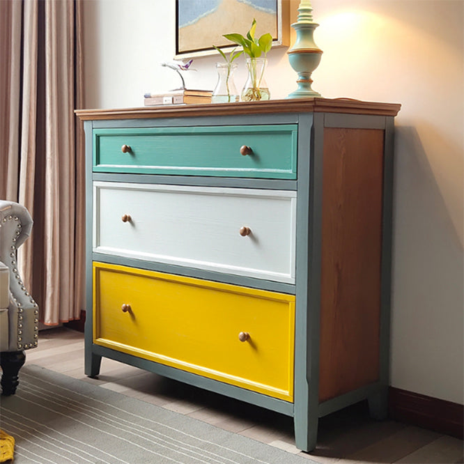 Wooden Storage Chest Dresser Modern Storage Chest with Drawers