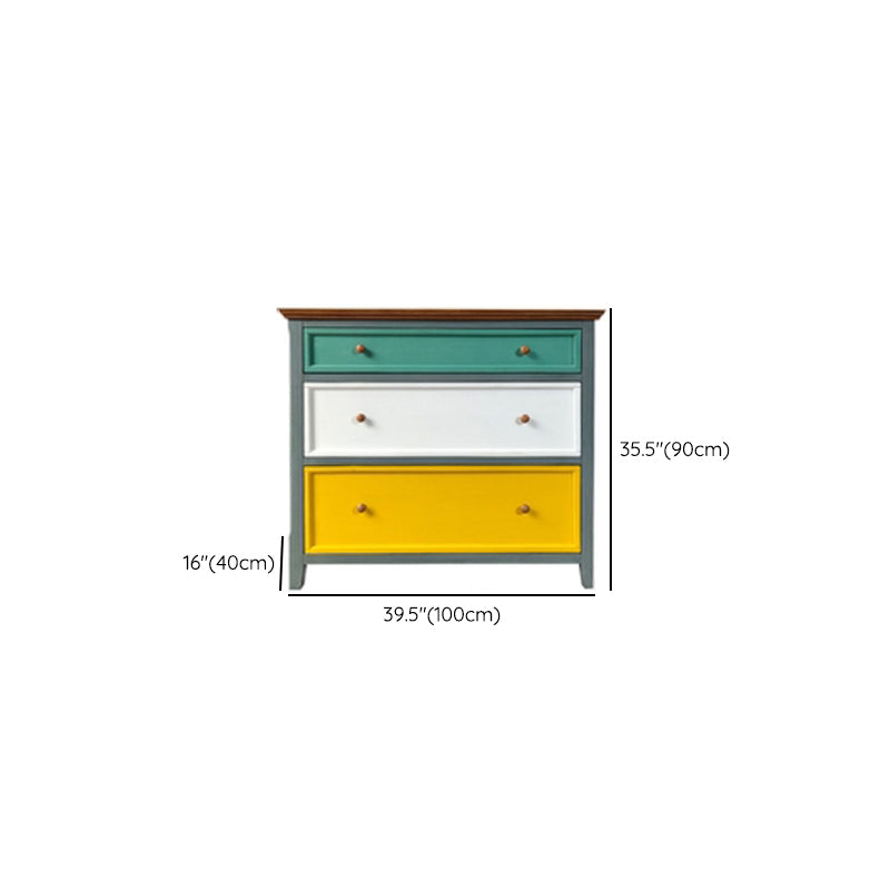 Wooden Storage Chest Dresser Modern Storage Chest with Drawers
