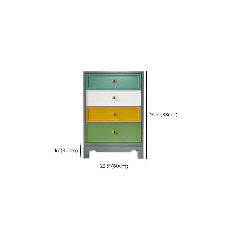 Wooden Storage Chest Dresser Modern Storage Chest with Drawers