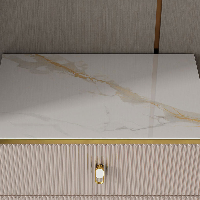 Modern Storage Chest Dresser Stone Storage Chest with 5 Drawers