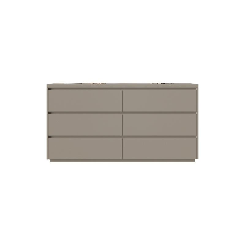Modern Storage Chest Dresser Wooden Storage Chest with 6 Drawers