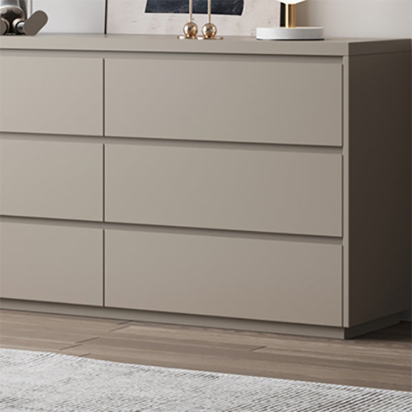 Modern Storage Chest Dresser Wooden Storage Chest with 6 Drawers