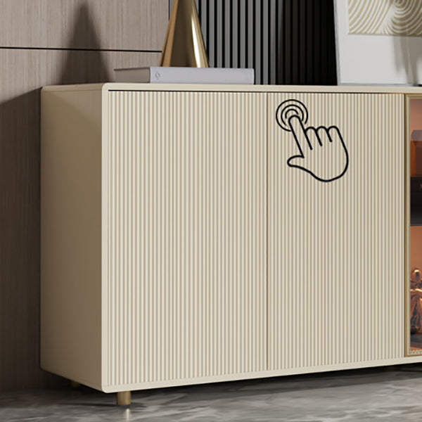 Glam Storage Chest Dresser Wooden Storage Chest with 4 Drawers