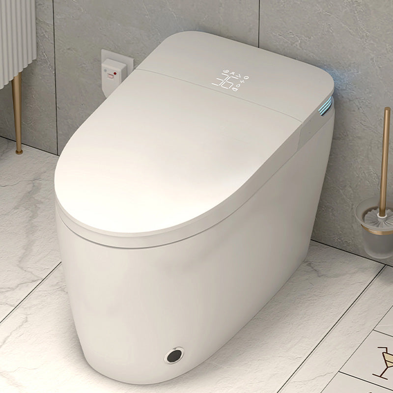 Contemporary Floor Standing Bidet in White Vitreous China Bidets